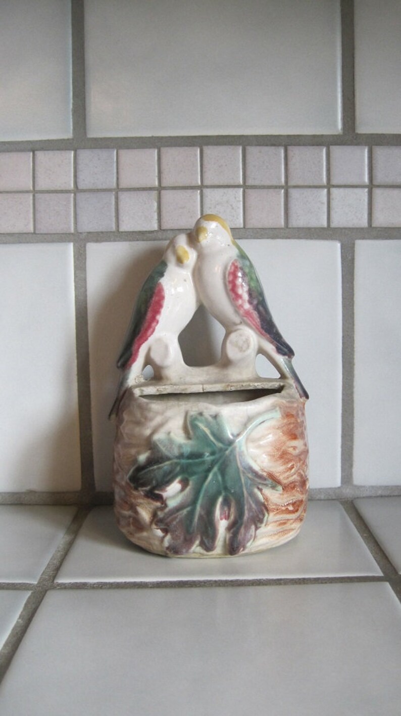 Planter Bird Planter Vintage Bird Planter Etsy
