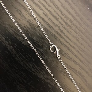 Chaîne en acier inoxydable - chaîne de rechange, choisissez l'argent, l'or ou le noir