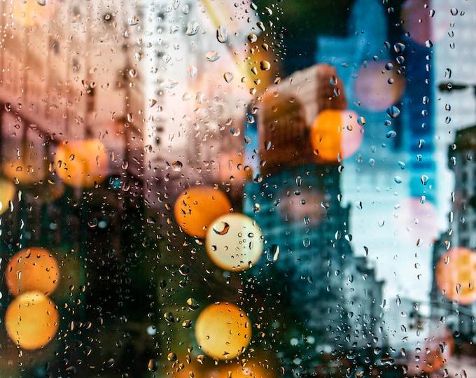 Rainy days in New York VIII - Photo Art by Sven Pfrommer
