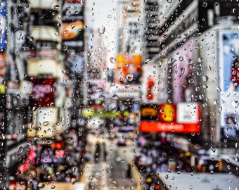 Les jours de pluie à Hong Kong VIII par Sven Pfrommer - L’œuvre d’art est prête à être accrochée
