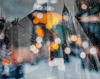 Rainy days in New York II - Photo Art by Sven Pfrommer