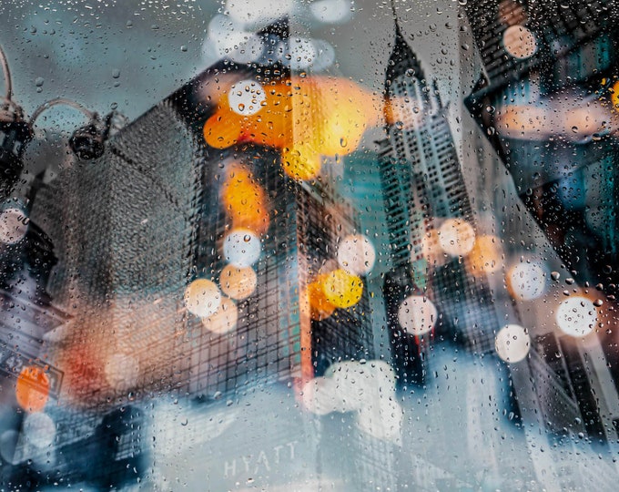 Rainy days in New York II - Photo Art by Sven Pfrommer