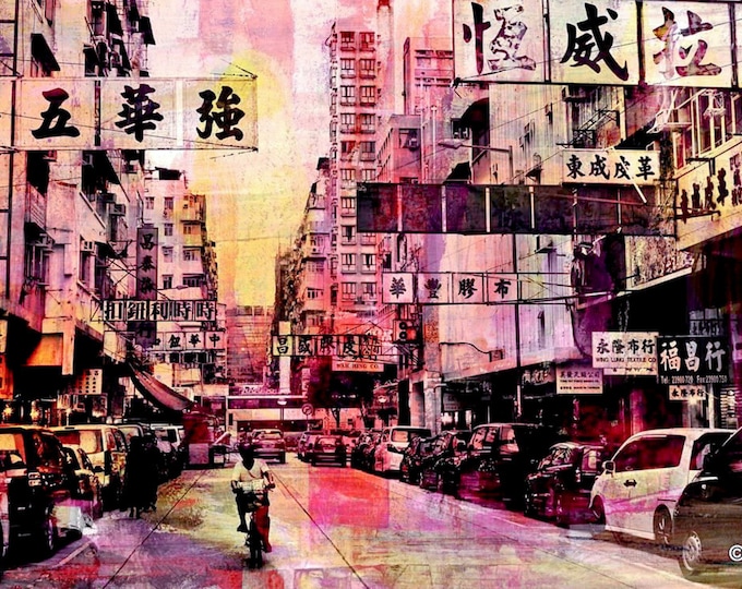 HONG KONG Signs XVIII by Sven Pfrommer - Artwork is ready to hang