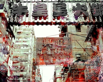 HONG KONG Downtown VII by Sven Pfrommer - Artwork is ready to hang