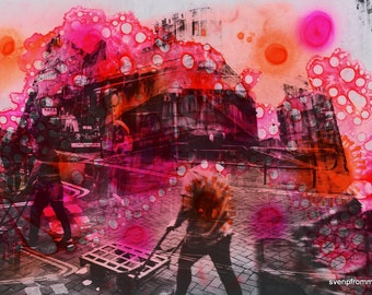 HONG KONG Urban Arch XIV - Artwork by Sven Pfrommer