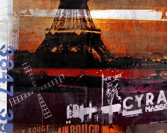 PARIS XV by Sven Pfrommer - 140x70cm Artwork is ready to hang