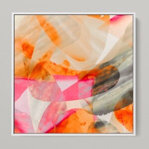 Meta Color II photo art by Sven Pfrommer 150 x 75 cm framed diptych image 2