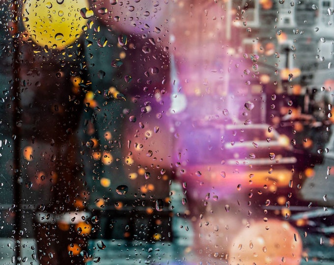 Rainy days in New York IX - Photo Art by Sven Pfrommer