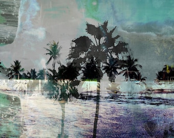 THE BEACH VIII by Sven Pfrommer - 150x50cm Artwork is ready to hang