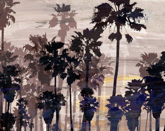 VENICE BEACH I de Sven Pfrommer - 140x70cm L’œuvre d’art est prête à être accrochée.