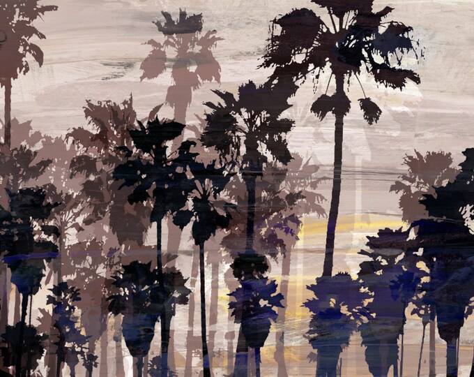 VENICE BEACH I by Sven Pfrommer - 140x70cm Artwork is ready to hang.