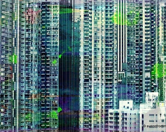 HONG KONG Sky VI by Sven Pfrommer - Artwork is ready to hang