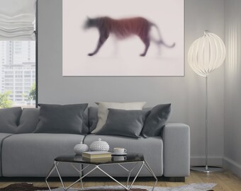 WILD LENS - TIGER by Sven Pfrommer - 120x80cm Artwork is ready to hang