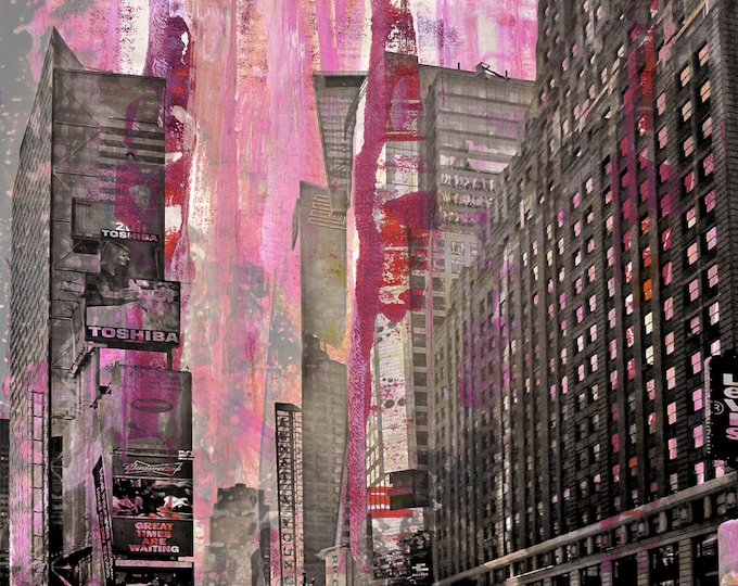 NEW YORK Color XXIV by Sven Pfrommer - 130x100cm Artwork is ready to hang.