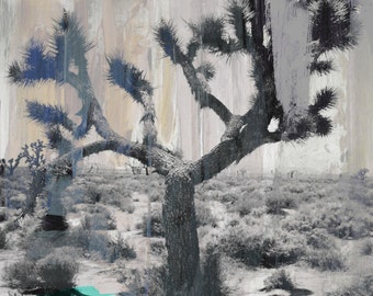 JOSHUA TREE II by Sven Pfrommer - 100x80cm Artwork is ready to hang.