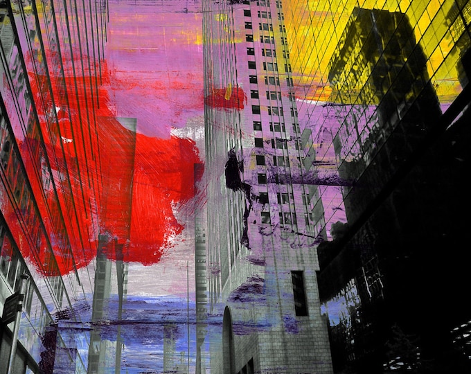 NEW YORK Color XX by Sven Pfrommer - 100x80cm Artwork is ready to hang