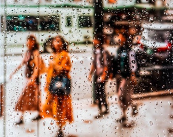 Rainy days in Tokyo IX - Photo Art by Sven Pfrommer