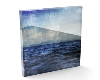 OCEAN ELEVEN III Acrylic Prism Art Object