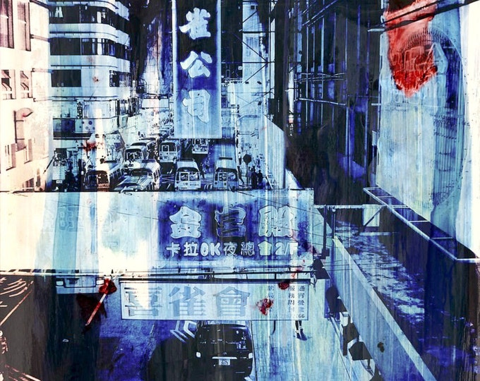 HONG KONG Streets VII by Sven Pfrommer - Artwork is ready to hang