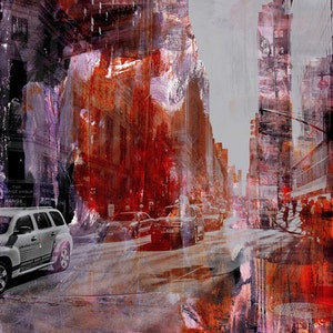 NEW YORK Color XXXII by Sven Pfrommer 100x80cm Artwork is ready to hang image 1