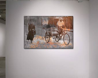 MONKS LXXII - Artbox by Sven Pfrommer - Artwork is framed and ready to hang