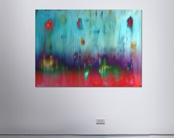 Abstract Scanography XX - by Sven Pfrommer - Artwork is framed and ready to hang