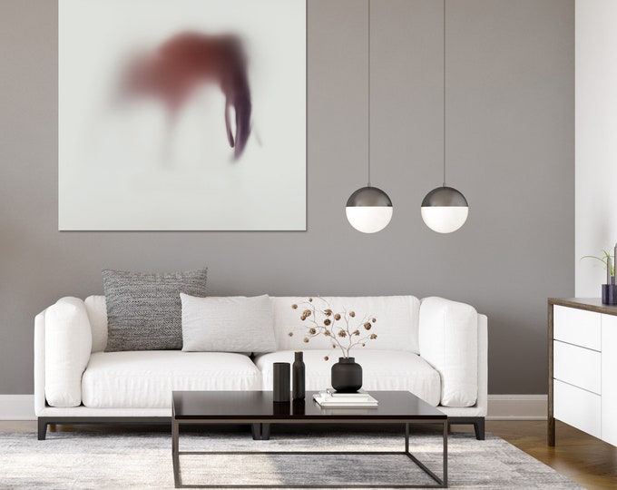 WILD LENS - Elephant XXIV by Sven Pfrommer - 100x100cm Artwork is ready to hang