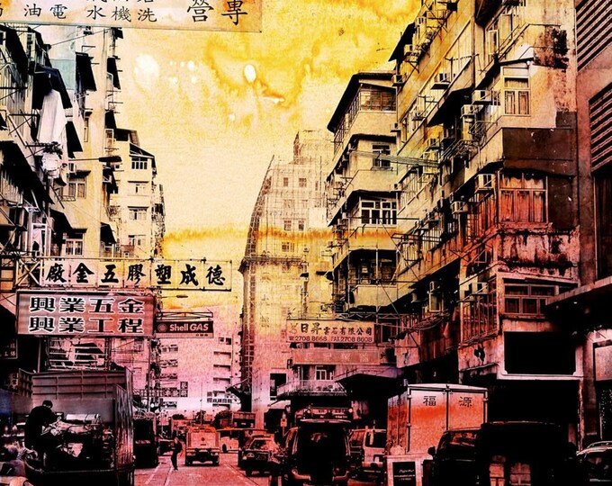 HONG KONG Streets XI by Sven Pfrommer - Artwork is ready to hang