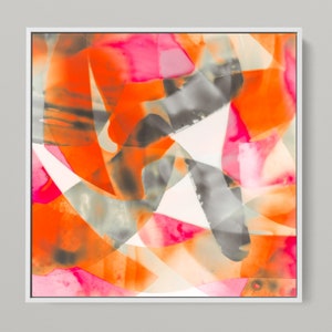 Meta Color II photo art by Sven Pfrommer 150 x 75 cm framed diptych image 3