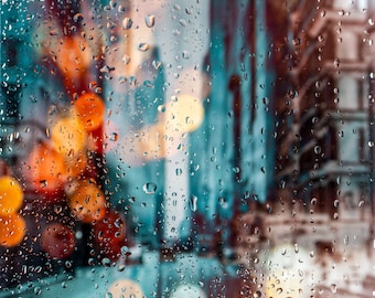 Rainy days in New York X - Photo Art by Sven Pfrommer