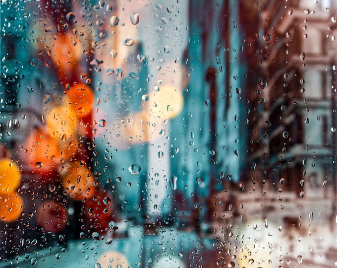 Rainy days in New York X - Photo Art by Sven Pfrommer