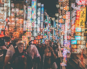 TOKYO NIGHTS I - by Sven Pfrommer - Artwork is ready to hang