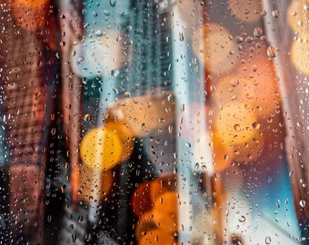Rainy days in New York XIII - Photo Art by Sven Pfrommer