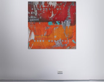 HUMAN CROWD IX - by Sven Pfrommer - Artwork on Canvas is ready to hang