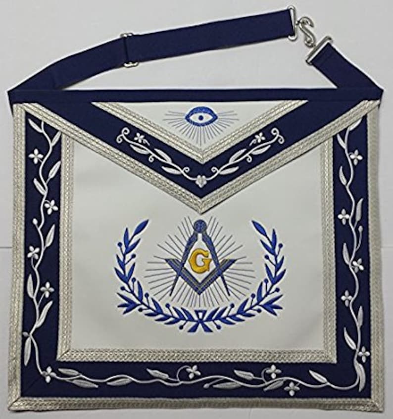 Masonic Regalia Master Mason Dress Apron for Blue Lodge Etsy