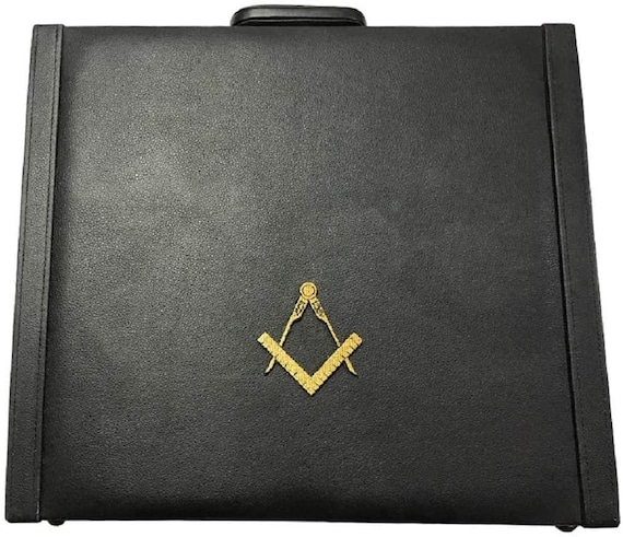 Freimaurer Schürzentasche (Softcase) Für Insignien Und Schürze – Modell MB009, Leichte Provinz
