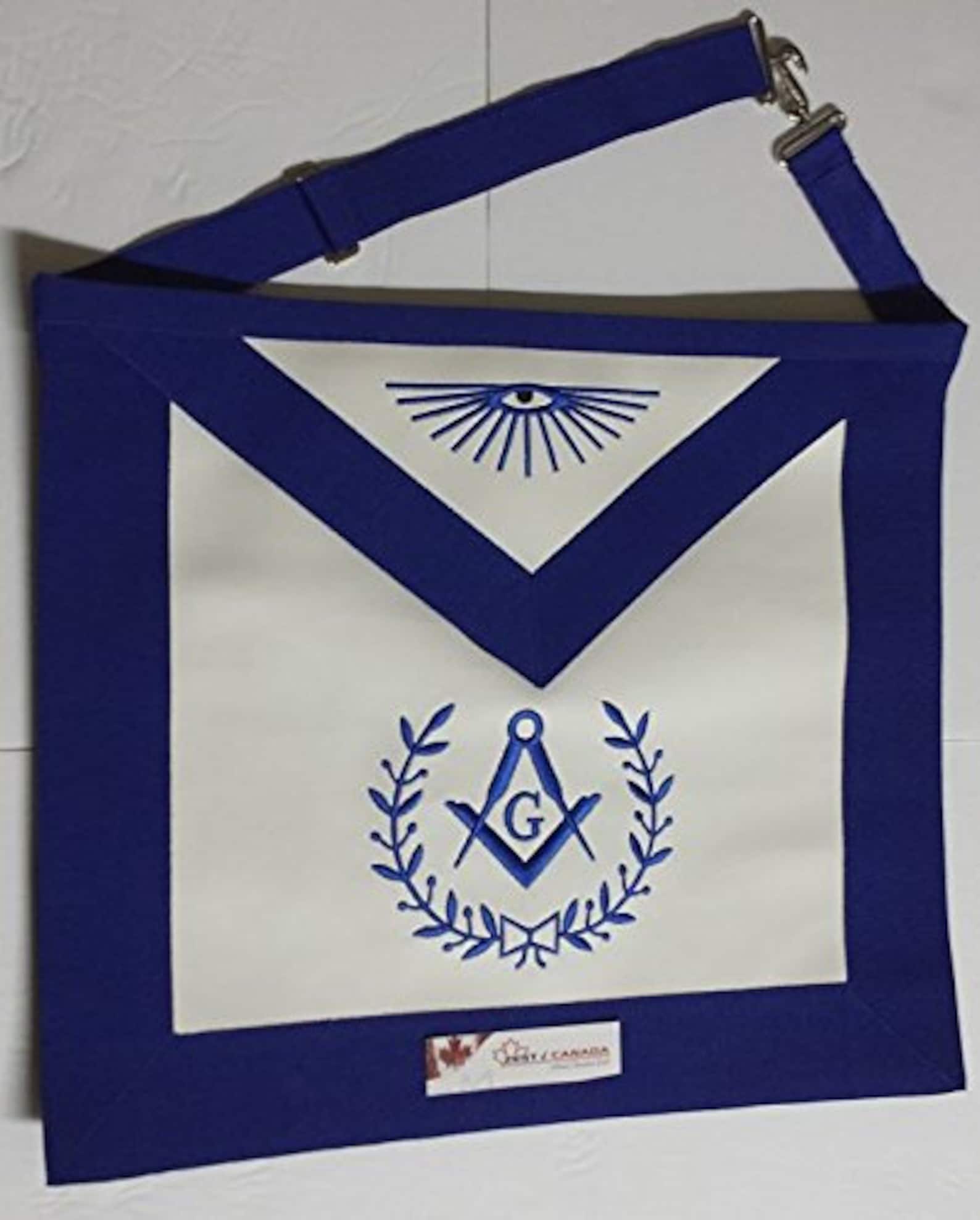 Masonic Blue Lodge Master Mason Apron AL Etsy