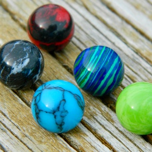 Semi Precious stones / marbles for interchangeable jewelry