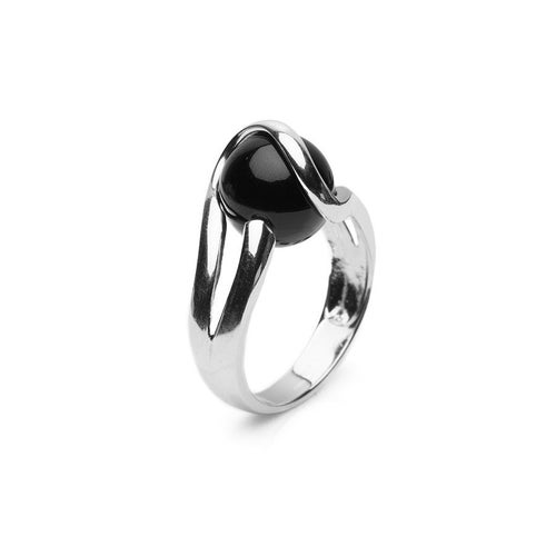 Interchangeable Marble Ring With 5 - 8mm Changeable Cateye