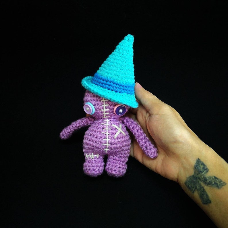 crochet zombie doll