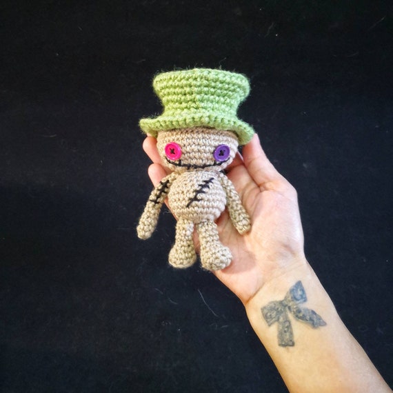 crochet zombie doll