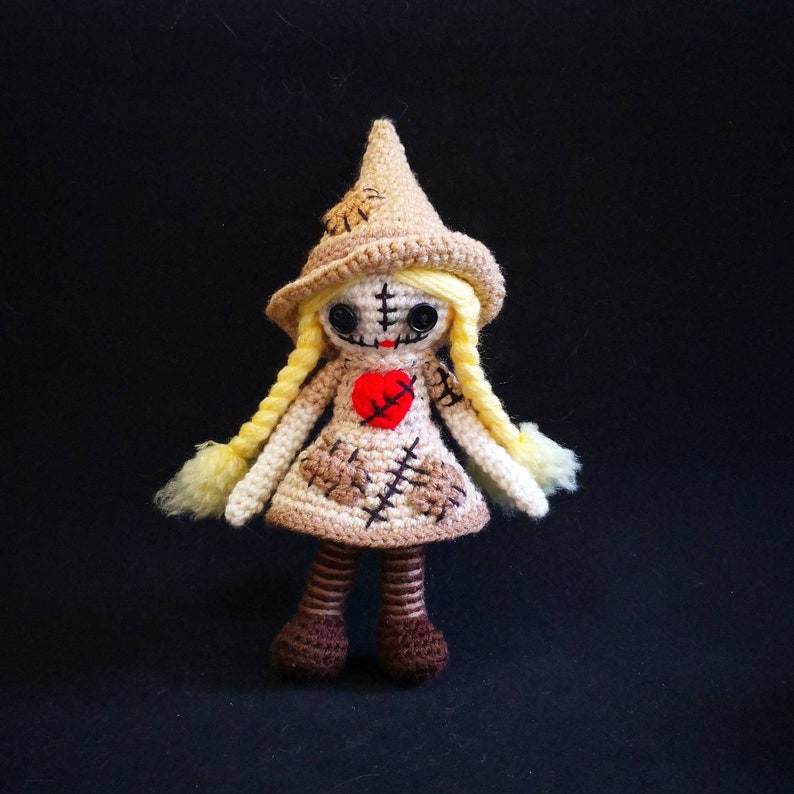 crochet zombie doll