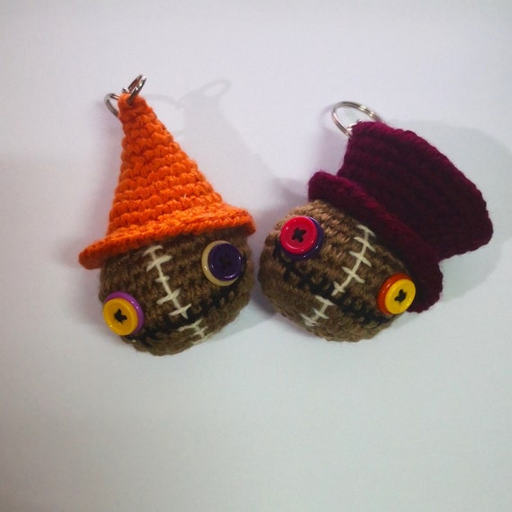 Easy Crochet Pattern Zombie Heads, Amigurumi Voodoo Doll, Crochet