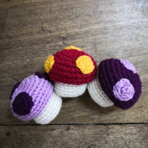 SALE 2 Amigurumi Patterns Zombie Heads, Crochet Mushrooms, Kawaii crochet, Christmas gifts, Christmas decor, Voodoo doll pattern image 8