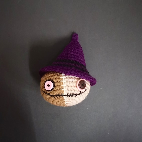 Easy Crochet Pattern Zombie Heads, Amigurumi Voodoo Doll, Crochet
