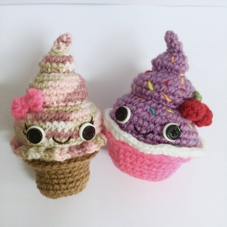 MODELLO BAMBOLA ALL'UNCINETTO Cacca di unicorno, modello bambola amigurumi, modello di cibo all'uncinetto, modello di giocattolo all'uncinetto, cacca di unicorno, amigurumi gratis, kawaii immagine 4