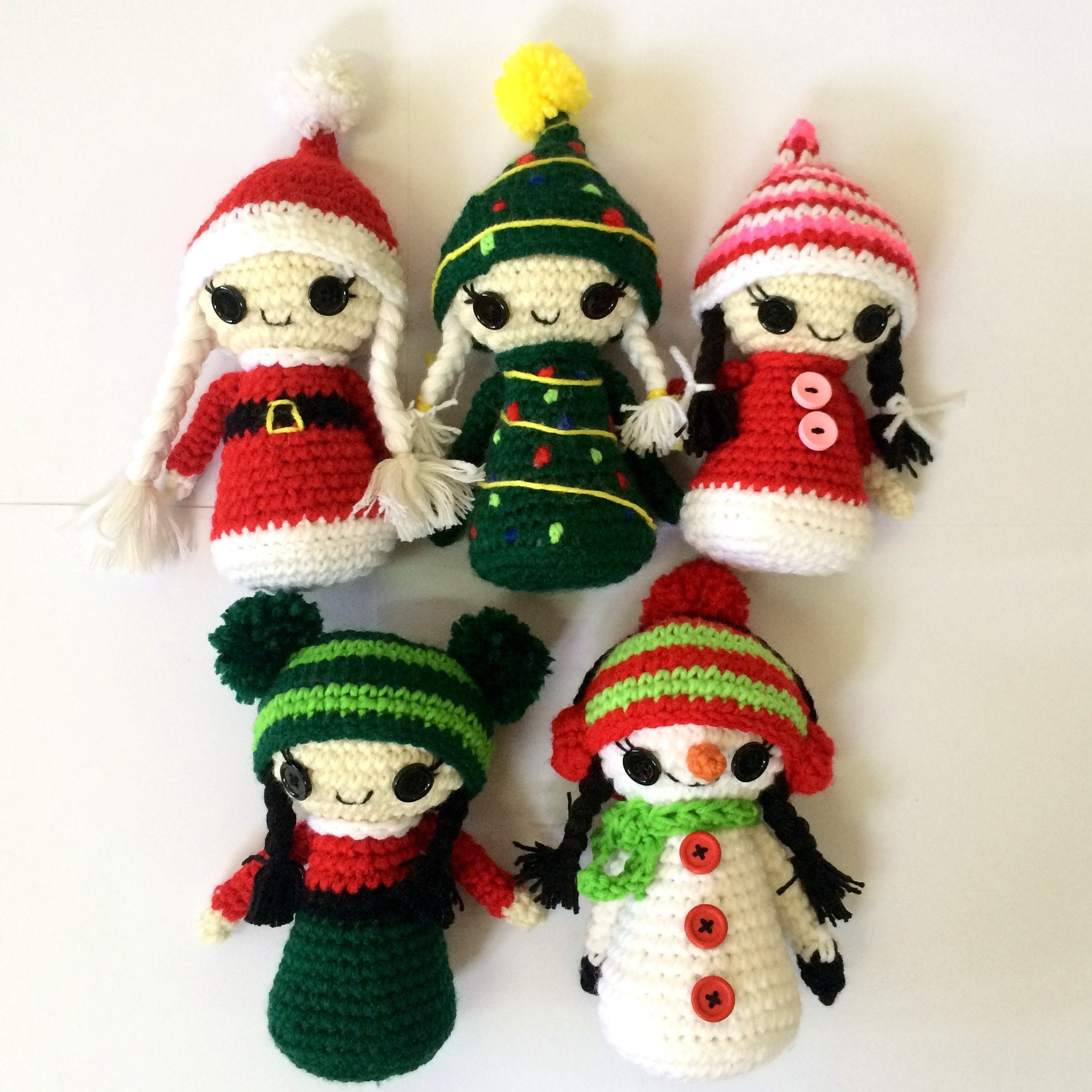 creepy christmas dolls