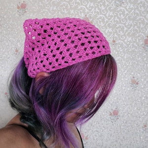 Buy One Get One, Crochet bandana, crochet kerchief, crochet triangle headband, boho kerchief, bandanna, head scarf, triangle scarf