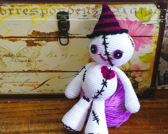 HÄKELN PUPPEN MUSTER Halloween, Amigurumi Häkelanleitung, Halloween Puppe, Halloween Puppe, Puppe häkeln