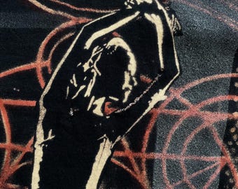 Sacred Ballerina Bleach Art Shirt - Two-Sided Graphic Tee (Large)